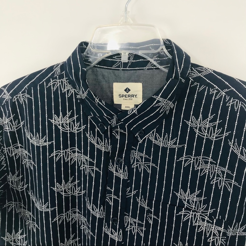 Men’s Sperry Bamboo Print Button Down Shirt